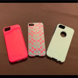 Pink Otterbox iPhone 5/5s/SE case